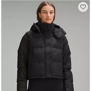 lululemon Wunder Puff 600-Down-Fill Cropped Jacket | NWOT | Size 10